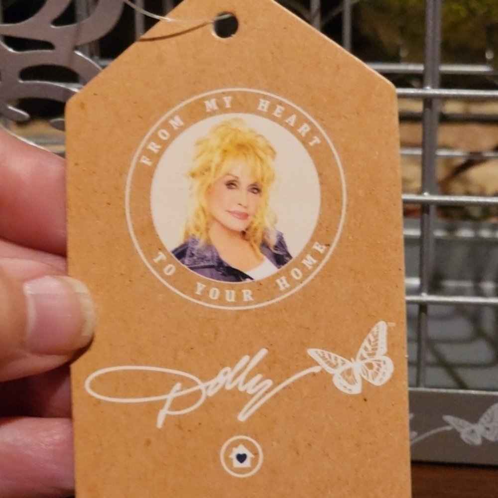 Dolly Parton 'Cup Of Ambition' Wooden Tray NEW! - Picture 5 of 5
